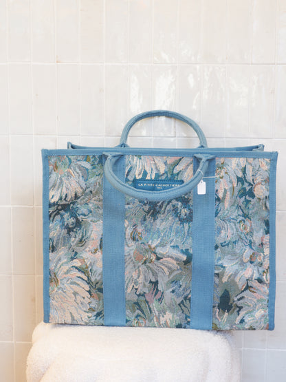 Sac cabas bleu