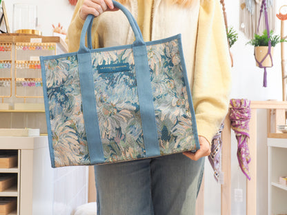 Sac cabas bleu