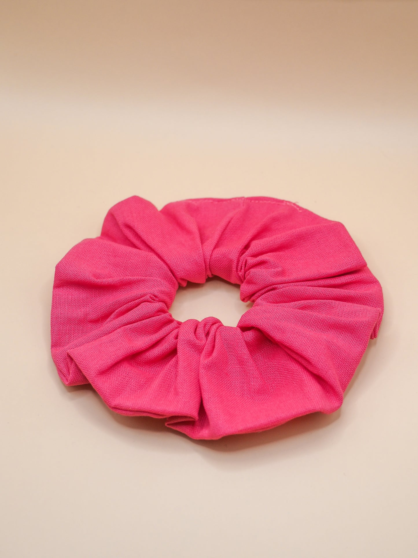 Chouchou rose fuschia