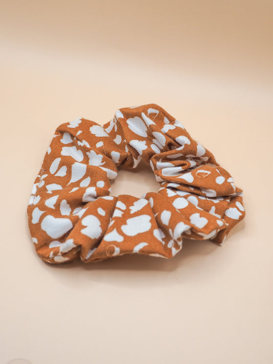 Chouchou camel motifs blancs
