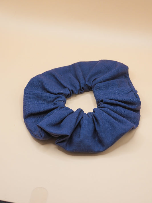 Chouchou bleu marine