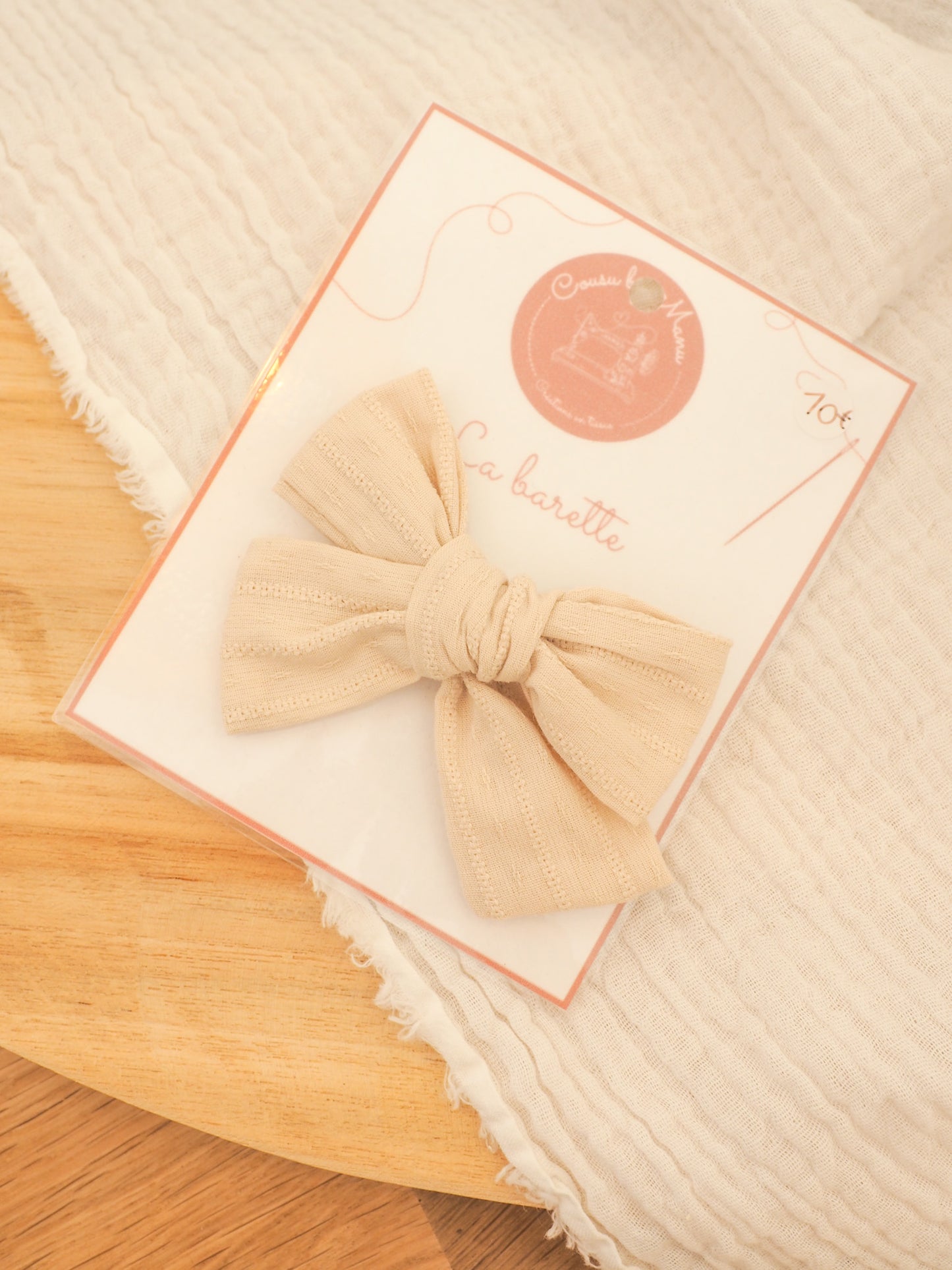 Barrette noeud