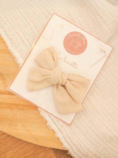 Barrette noeud