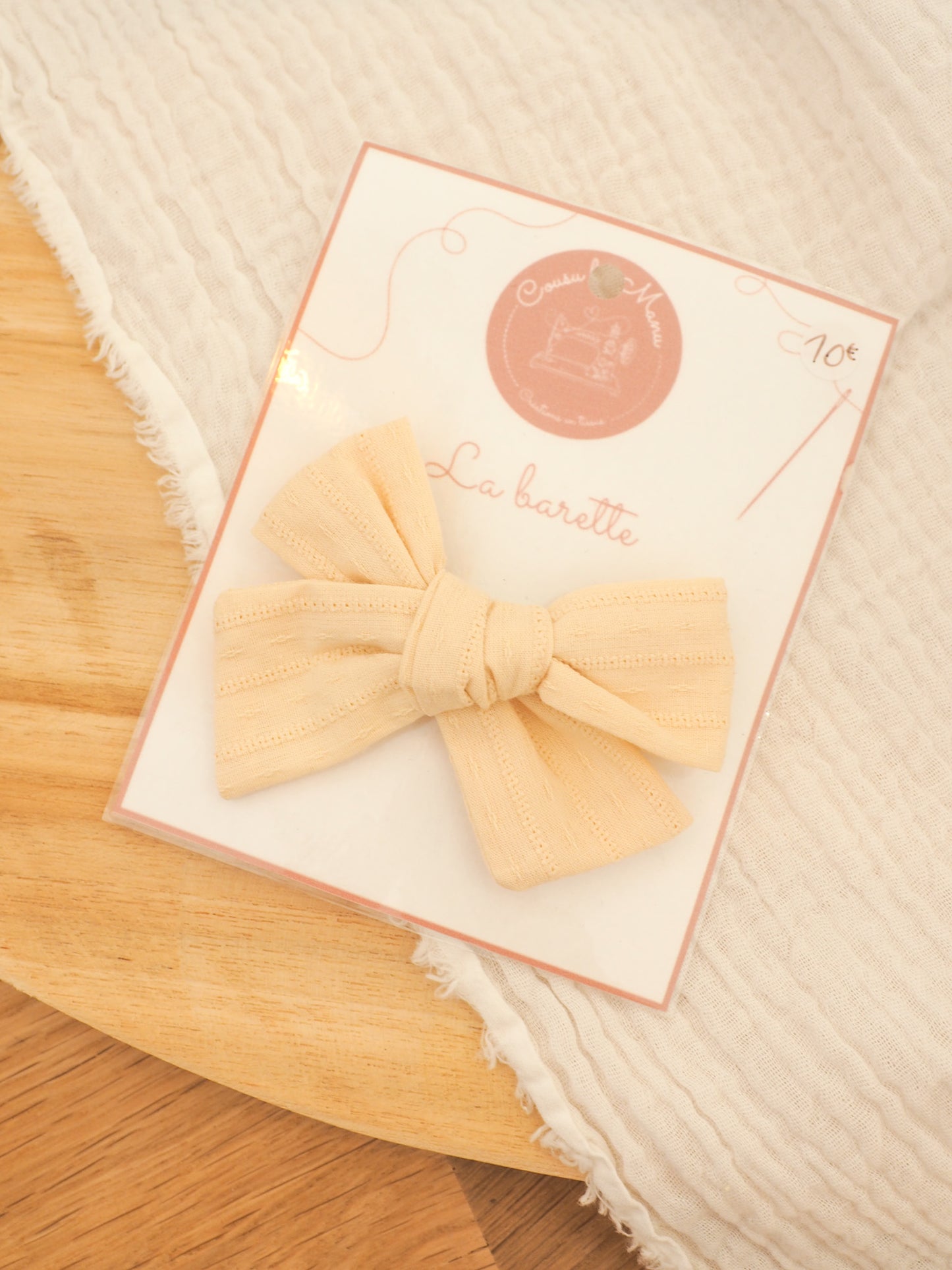Barrette noeud