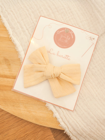 Barrette noeud