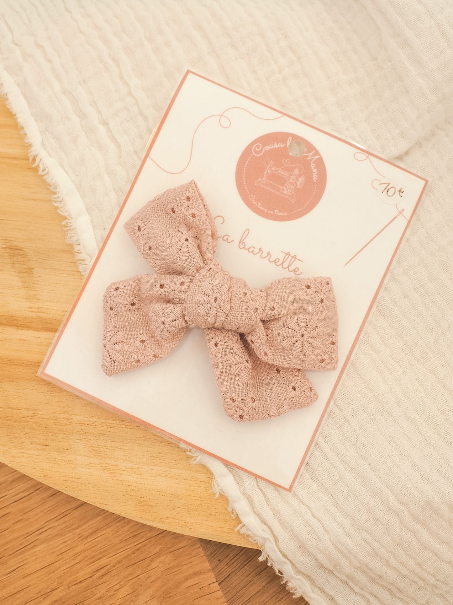 Barrette noeud