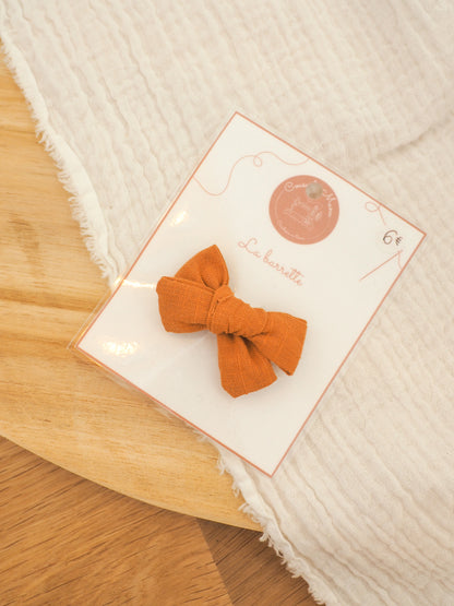 Barrette noeud