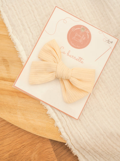 Barrette noeud