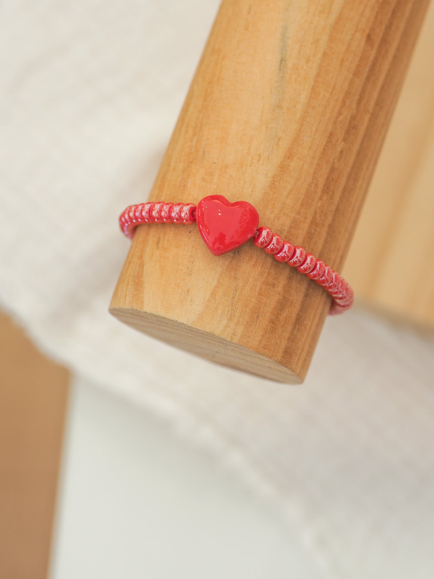 Bracelet élastique perles - taille enfant