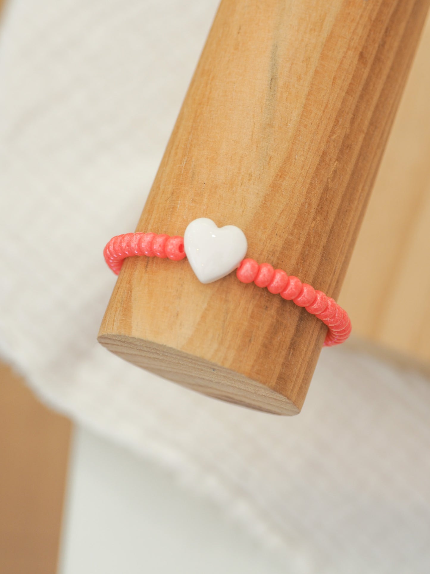 Bracelet élastique perles - taille enfant