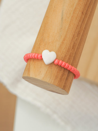 Bracelet élastique perles - taille enfant