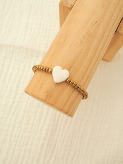 Bracelet perles colorées