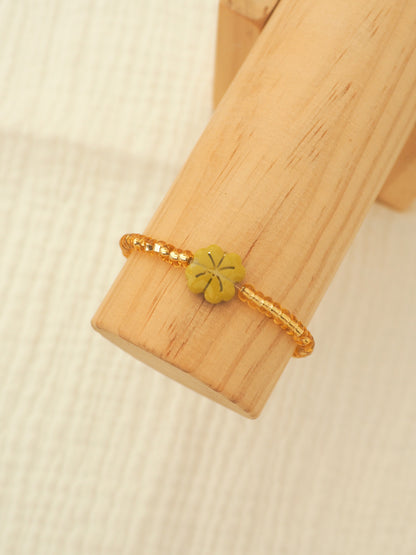 Bracelet perles colorées