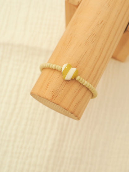 Bracelet perles colorées