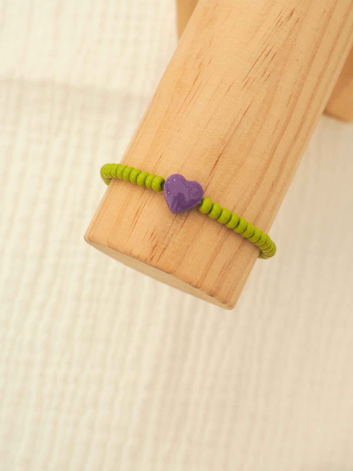 Bracelet perles colorées