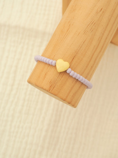 Bracelet perles colorées