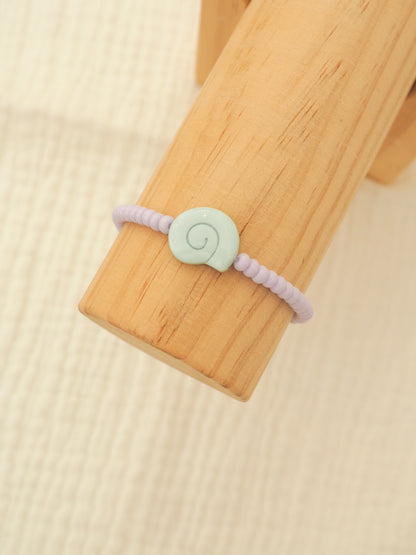 Bracelet perles colorées