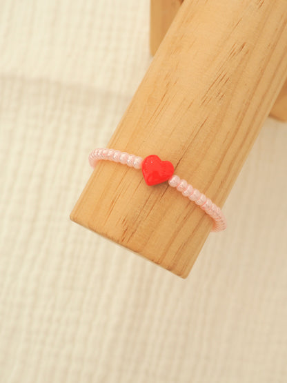 Bracelet perles colorées