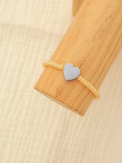 Bracelet perles colorées