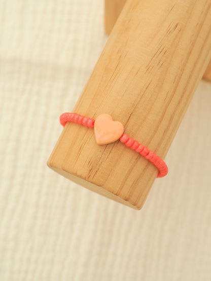 Bracelet perles colorées