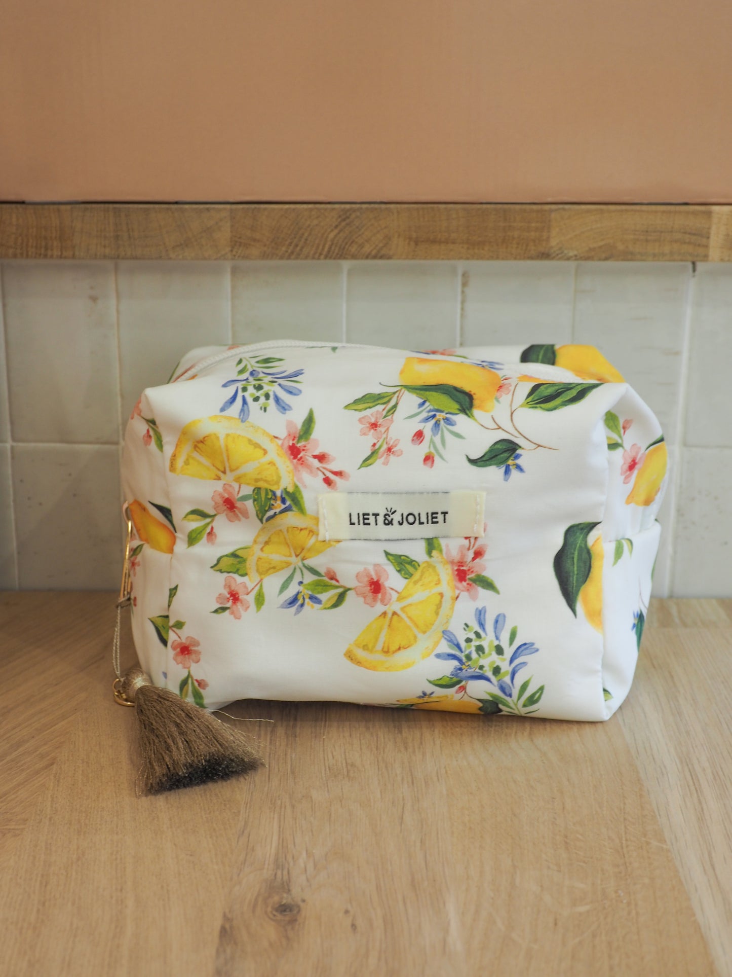 Trousse de toilette S - Citrons