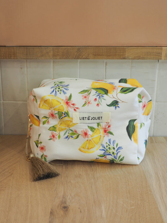 Trousse de toilette S - Citrons