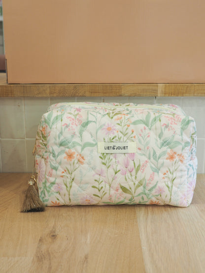 Trousse de toilette M - Champ de fleurs