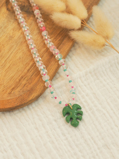 Collier Monstera