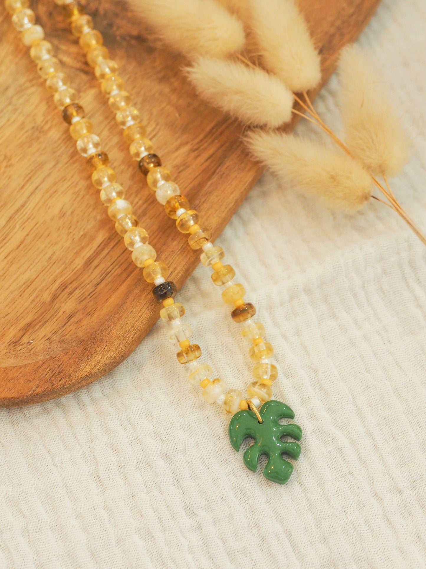 Collier Monstera