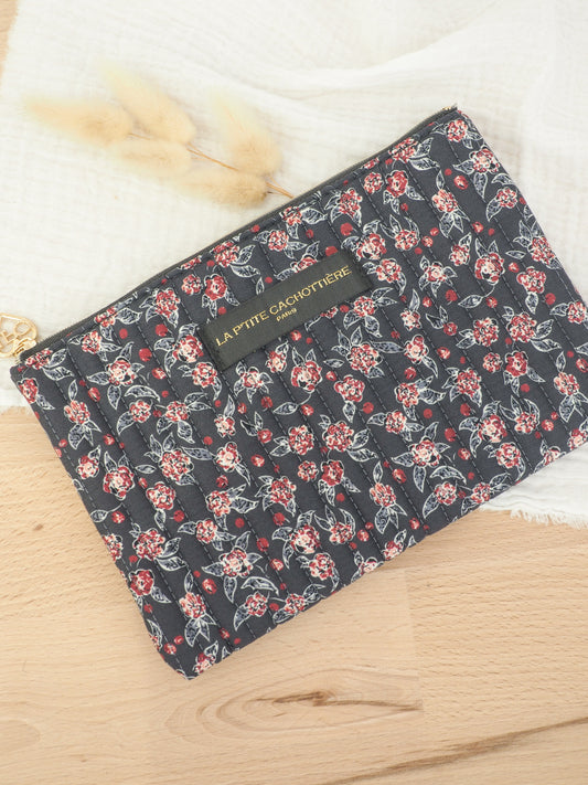 Pochette plate anthracite