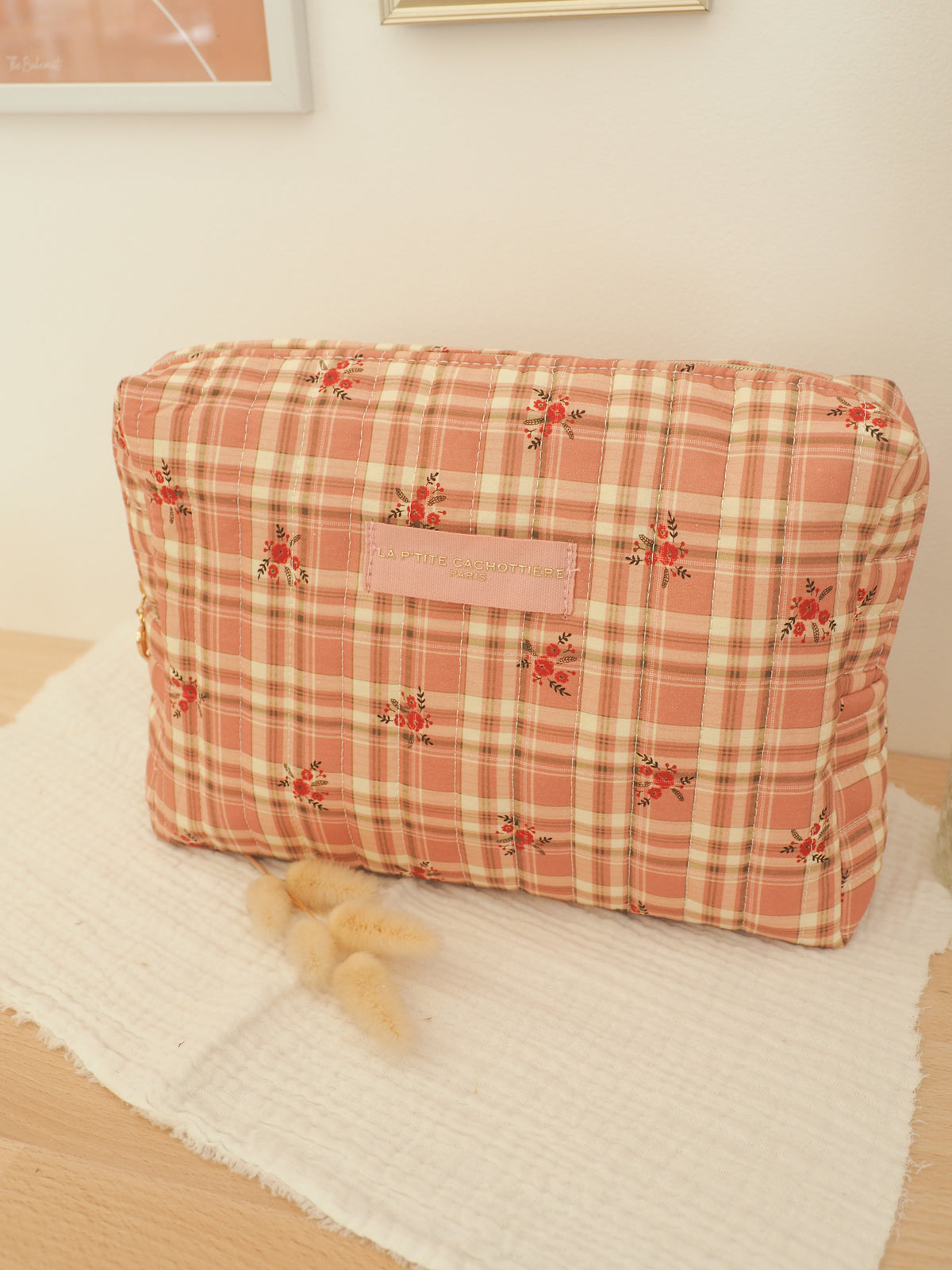 Trousse de toilette rose