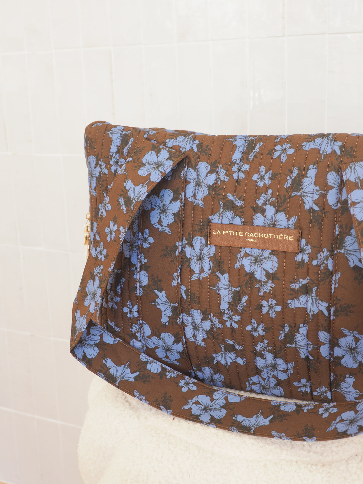 Sac weekend marron bleu
