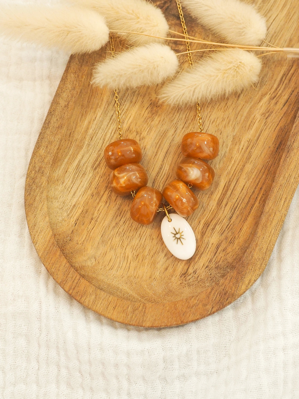 Collier Jade automne