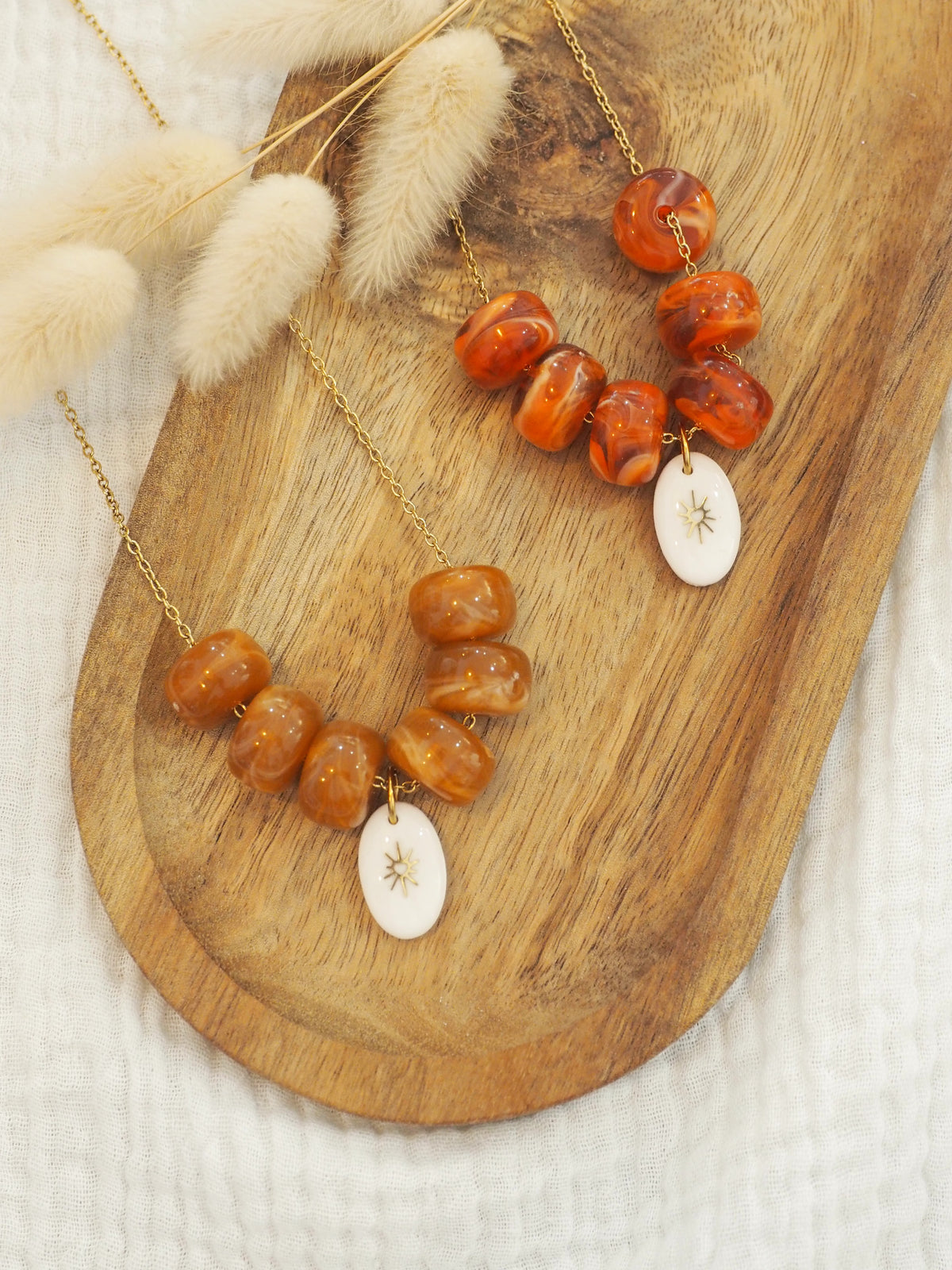 Collier Jade automne