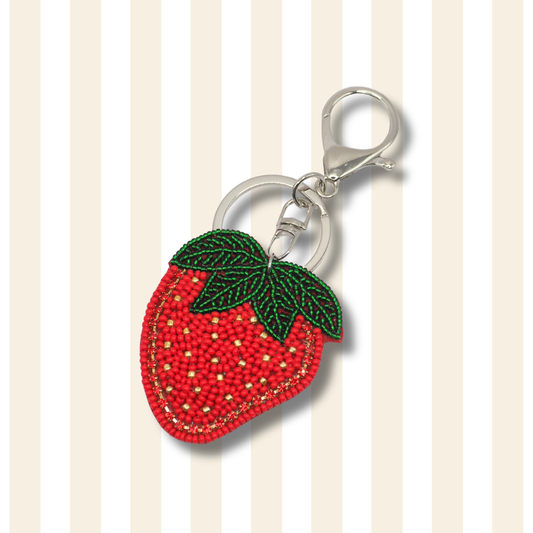 Porte clé Fraise