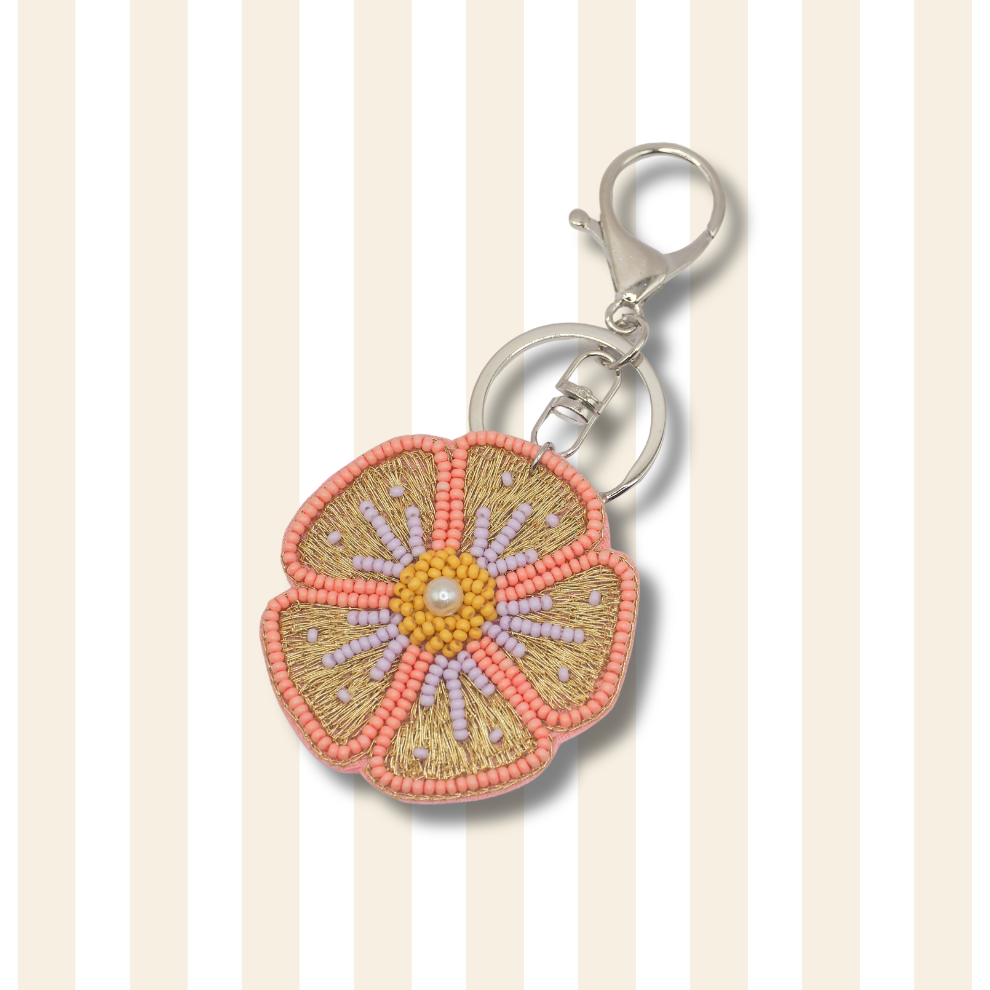 Porte clé Fleur