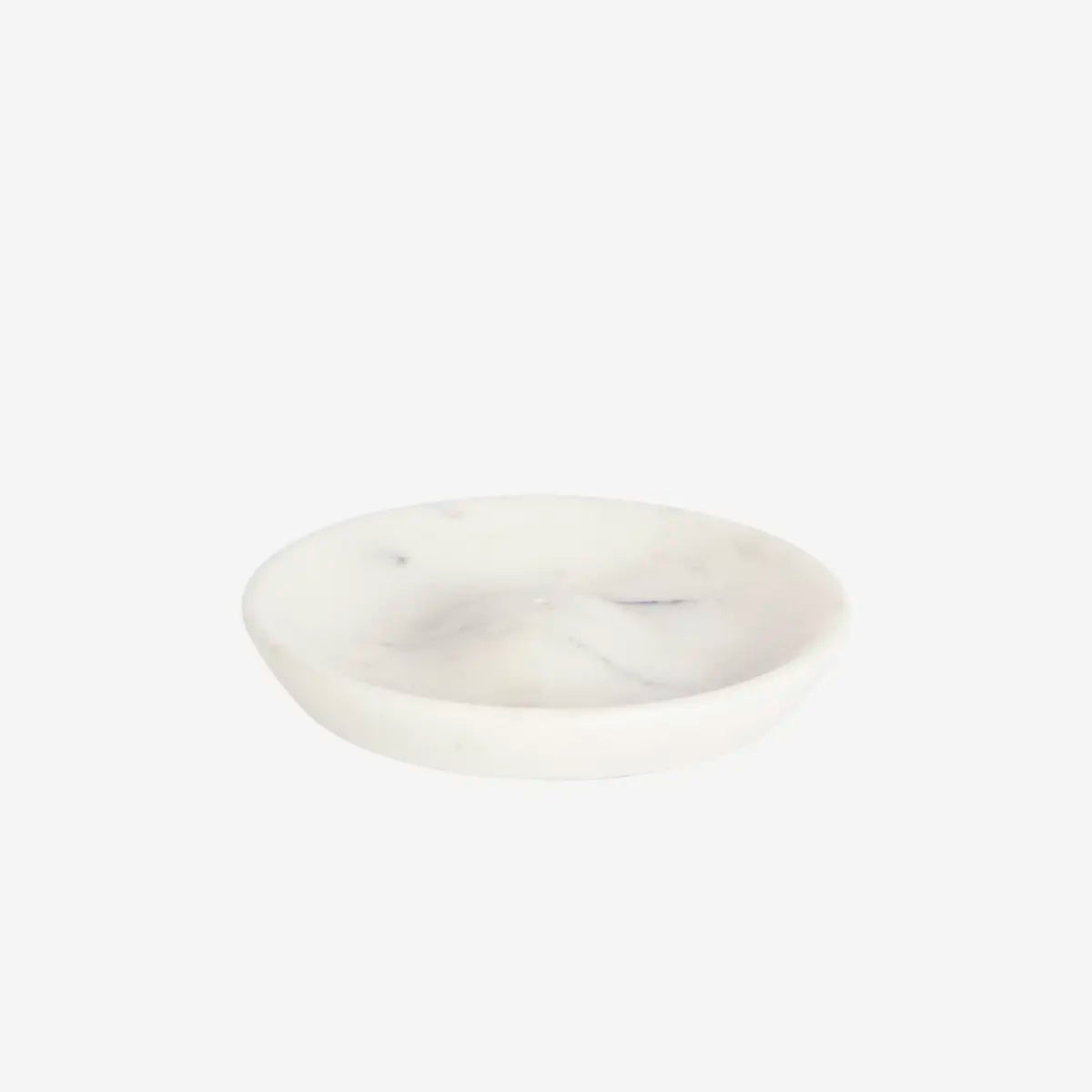 Porte encens marbre blanc