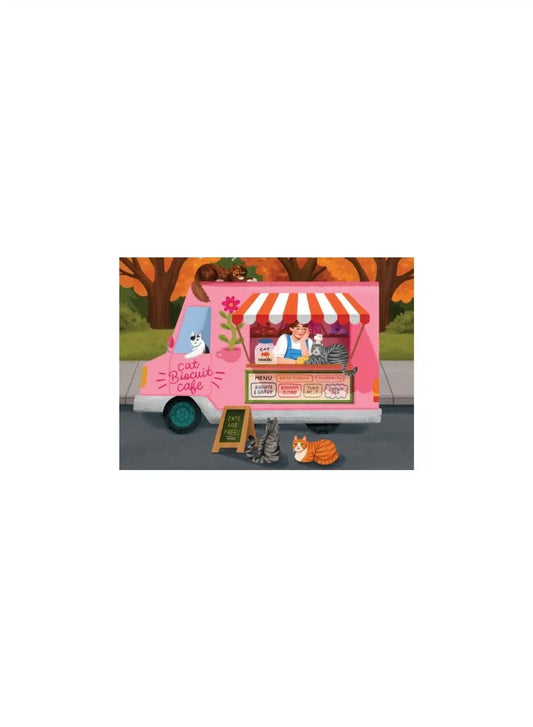 Puzzle 99 pcs • Cat food truck