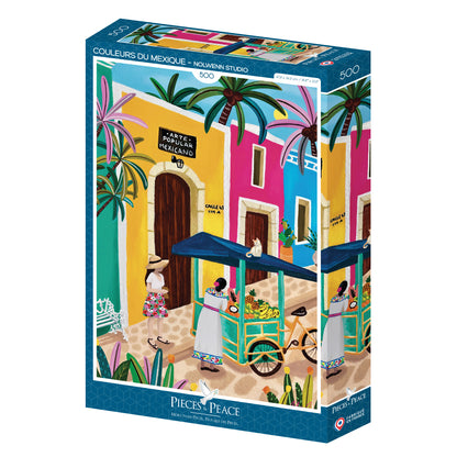 Puzzle 500 pcs • Couleurs du Mexique