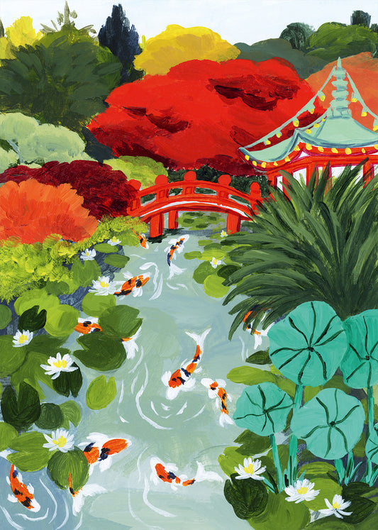 Puzzle jardin japonais
