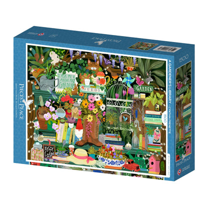 Puzzle la bibliothèque du jardinier