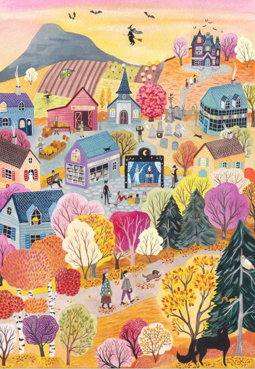 Puzzle magie d'automne