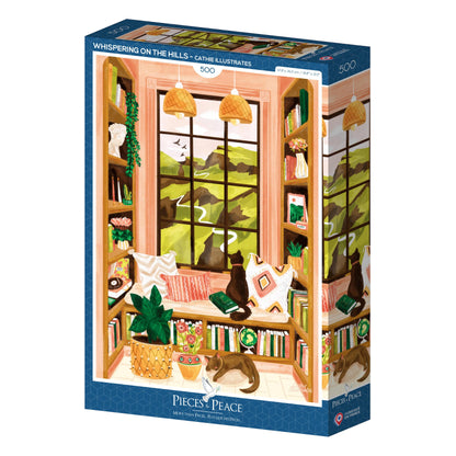 Puzzle murmure sur les collines
