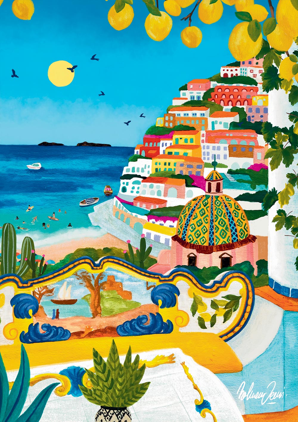 Puzzle 1000 pcs • Positano
