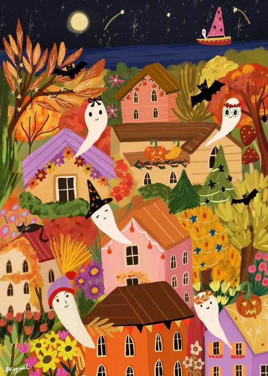Puzzle ville fantôme