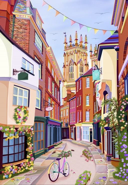 Puzzle 1000 pcs • York Petergate